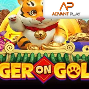 Tiger on Gold image